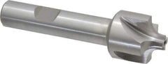 Interstate - 15/64" Radius, 7/8" Mill Diam, 4 Flute Cobalt Corner Rounding End Mill - Single End, Uncoated, 3-1/8" OAL, 1/2" Shank Diam - Eagle Tool & Supply