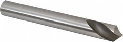 Interstate - 1" Body Diam, 90°, 8" OAL, High Speed Steel Spotting Drill - Eagle Tool & Supply