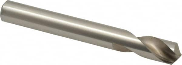 Interstate - 3/8" Body Diam, 120°, 3-1/8" OAL, High Speed Steel Spotting Drill - Eagle Tool & Supply