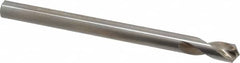 Interstate - 3/8" Body Diam, 120°, 5" OAL, High Speed Steel Spotting Drill - Eagle Tool & Supply