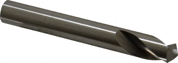 Interstate - 1/2" Body Diam, 120°, 3-3/4" OAL, High Speed Steel Spotting Drill - Eagle Tool & Supply