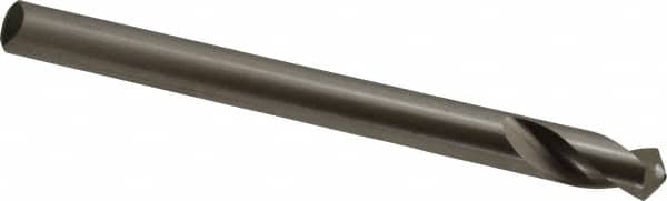 Interstate - 1/2" Body Diam, 120°, 6" OAL, High Speed Steel Spotting Drill - Eagle Tool & Supply