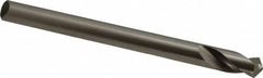 Interstate - 1/2" Body Diam, 120°, 6" OAL, High Speed Steel Spotting Drill - Eagle Tool & Supply