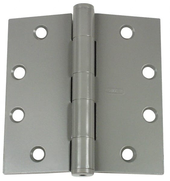 Stanley - 4" Long x 4" Wide Steel Concealed Ball Bearing Commercial Hinge - Eagle Tool & Supply