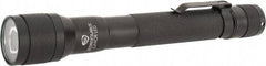 Streamlight - White LED Bulb, 225 Lumens, Disposable Industrial/Tactical Flashlight - Black Aluminum Body, 2 AA Alkaline\xB6Lithium Batteries Included - Eagle Tool & Supply