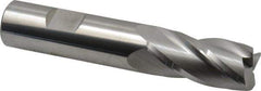 SGS - 3/4", 4 Flute, Single End, Solid Carbide, 0.045" Corner Radius End Mill - 4" OAL, 30° Helix, Right Hand Flute, 1-1/2" LOC, Right Hand Cut - Eagle Tool & Supply