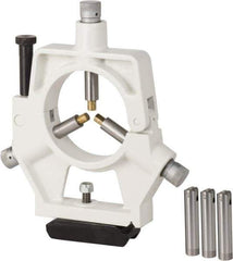 Clausing - Steady Lathe Rest - Compatible with Toolroom Lathes, 3/8 to 6-3/8" Workpiece Diam - Eagle Tool & Supply