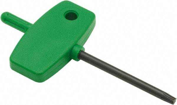 Parlec - T15 Torx Drive, Insert Key for Indexable Boring Head - Compatible with Insert Screws - Eagle Tool & Supply