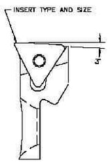 Parlec - Series 2, Right Hand Cut, Boring Cartridge - TCMT06 Insert, 0° Lead Angle - Eagle Tool & Supply