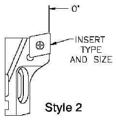 Parlec - Boring Cartridge - CCMT12 Insert - Eagle Tool & Supply