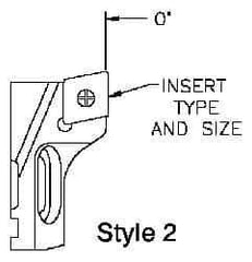 Parlec - Boring Cartridge - CCMT09 Insert - Eagle Tool & Supply