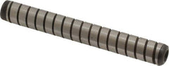 Holo-Krome - 3/8" Diam x 3" Pin Length 4000 Alloy Steel Pull Out Dowel Pin - Black Luster Finish, C 47-58 & C 60 (Surface) Hardness, 1 Beveled & 1 Threaded End - Eagle Tool & Supply