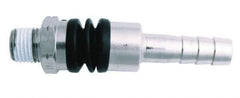 Value Collection - 1/4 Male NPT Pneumatic Hose Swivel Fitting - Steel, Nickel Plated - Eagle Tool & Supply