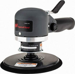 Ingersoll-Rand - 12,000 OPM, 16.98 CFM Air Consumption, Palm Air Orbital Sander - Round Pad, 1/4 NPT Inlet - Eagle Tool & Supply