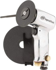 Ingersoll-Rand - 3 to 5" Disc, 18,000 RPM, Pneumatic Handheld Disc Sander - 24.99 CFM, 1/4 NPT Inlet, 0.45 hp - Eagle Tool & Supply