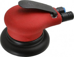 Ingersoll-Rand - 10,000 OPM, 18.5 CFM Air Consumption, Palm Air Orbital Sander - Round Pad, 1/4 NPT Inlet - Eagle Tool & Supply