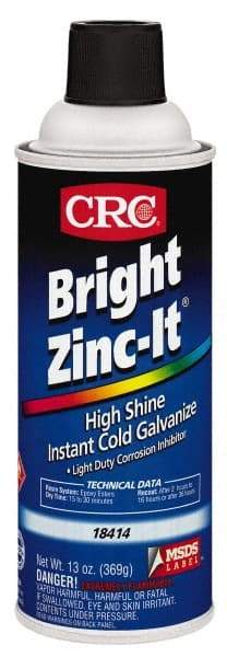 CRC - 16 oz Zinc Cold Galvanizing Compound - Comes in Aerosol - Eagle Tool & Supply