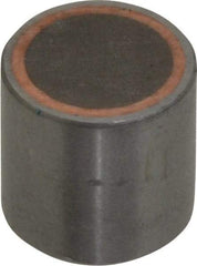 Mag-Mate - 10-32 Thread, 1/2" Diam, 1/2" High, 8 Lb Average Pull Force, Neodymium Rare Earth Pot Magnet - 0.15" Deep Tapped Hole, Steel Pot, Uninsulated - Eagle Tool & Supply