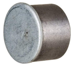 Mag-Mate - 10-32 Thread, 3/4" Diam, 1/2" High, 22 Lb Average Pull Force, Neodymium Rare Earth Pot Magnet - 0.15" Deep Tapped Hole, Steel Pot, Uninsulated - Eagle Tool & Supply