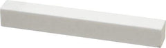 Tru-Maxx - 220 Grit Aluminum Oxide Rectangular Dressing Stick - 4 x 1/2 x 1/2, Very Fine Grade, Vitrified Bond - Eagle Tool & Supply