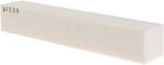 Made in USA - 150 Grit Aluminum Oxide Rectangular Dressing Stick - 6 x 1 x 1, Very Fine Grade, Vitrified Bond - Eagle Tool & Supply