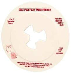 3M - Abrasive Disc Face Plate - 8,500 RPM - Eagle Tool & Supply