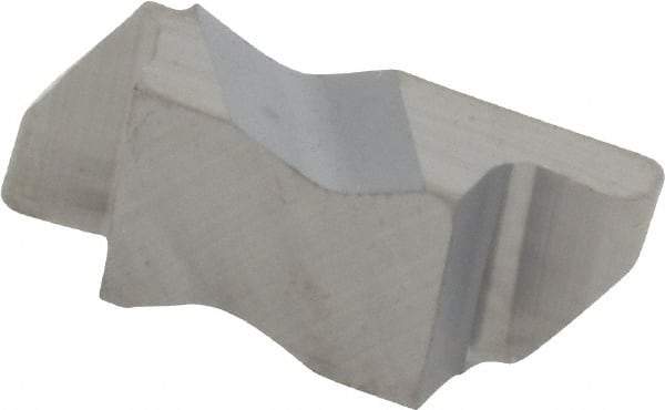 Kennametal - 3047NR Grade K68, 2.39mm Cutting Width Carbide Grooving Insert - 3.81mm Max Depth of Cut, Right Hand, 1.19mm Corner Radius, Uncoated - Eagle Tool & Supply