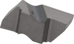 Kennametal - 2125NG Grade K68, 3.18mm Cutting Width Carbide Grooving Insert - 2.79mm Max Depth of Cut, Right Hand, 0.19mm Corner Radius, Uncoated - Eagle Tool & Supply