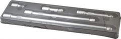 SK - 1/2" Drive Socket Wobble Extension Set - 5 Pieces, Includes 2, 3, 5, 10, 15" Lengths - Eagle Tool & Supply