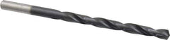 Chicago-Latrobe - #3 135° High Speed Steel Jobber Drill - TiAlN Finish, Right Hand Cut, Spiral Flute, Straight Shank, 3-3/4" OAL, Split Point - Eagle Tool & Supply