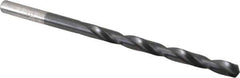 Chicago-Latrobe - #12 135° High Speed Steel Jobber Drill - TiAlN Finish, Right Hand Cut, Spiral Flute, Straight Shank, 3-1/2" OAL, Split Point - Eagle Tool & Supply