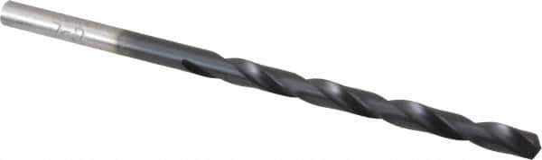 Chicago-Latrobe - #28 135° High Speed Steel Jobber Drill - TiAlN Finish, Right Hand Cut, Spiral Flute, Straight Shank, 2-7/8" OAL, Split Point - Eagle Tool & Supply