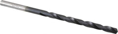 Chicago-Latrobe - #28 135° High Speed Steel Jobber Drill - TiAlN Finish, Right Hand Cut, Spiral Flute, Straight Shank, 2-7/8" OAL, Split Point - Eagle Tool & Supply