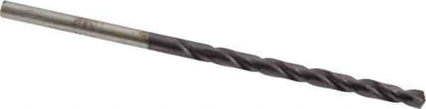 Chicago-Latrobe - #32 135° High Speed Steel Jobber Drill - TiAlN Finish, Right Hand Cut, Spiral Flute, Straight Shank, 2-3/4" OAL, Split Point - Eagle Tool & Supply