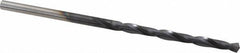 Chicago-Latrobe - #40 135° High Speed Steel Jobber Drill - TiAlN Finish, Right Hand Cut, Spiral Flute, Straight Shank, 2-3/8" OAL, Split Point - Eagle Tool & Supply