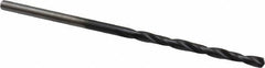 Chicago-Latrobe - #45 135° High Speed Steel Jobber Drill - TiAlN Finish, Right Hand Cut, Spiral Flute, Straight Shank, 2-1/8" OAL, Split Point - Eagle Tool & Supply