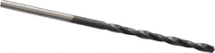 Chicago-Latrobe - #46 135° High Speed Steel Jobber Drill - TiAlN Finish, Right Hand Cut, Spiral Flute, Straight Shank, 2-1/8" OAL, Split Point - Eagle Tool & Supply