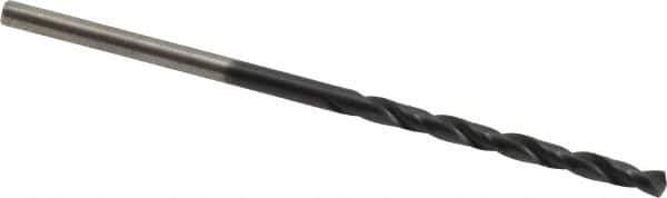 Chicago-Latrobe - #48 135° High Speed Steel Jobber Drill - TiAlN Finish, Right Hand Cut, Spiral Flute, Straight Shank, 2" OAL, Split Point - Eagle Tool & Supply