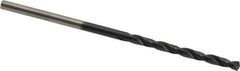 Chicago-Latrobe - #48 135° High Speed Steel Jobber Drill - TiAlN Finish, Right Hand Cut, Spiral Flute, Straight Shank, 2" OAL, Split Point - Eagle Tool & Supply