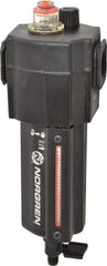 Norgren - 1/2" NPT, 250 Max psi Standard Micro Fog Lubricator - Metal Bowl with Sight Glass, Aluminum Body, 138 CFM, 175°F Max Temp, 3.15" Wide x 9.07" High - Eagle Tool & Supply