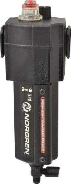 Norgren - 3/4" NPT, 250 Max psi Standard Micro Fog Lubricator - Metal Bowl with Sight Glass, Aluminum Body, 138 CFM, 175°F Max Temp, 3.15" Wide x 9.07" High - Eagle Tool & Supply