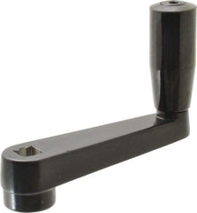 Gibraltar - Revolving Crank Handle - 3/8" Square Bore, Plastic/Aluminum - Eagle Tool & Supply
