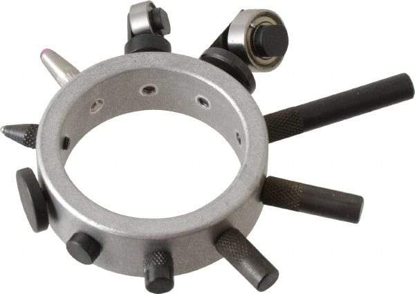 SPI - 10 Piece, #4-48 Inch Thread, 0.06 (Steel Ball Tip) Inch Ball Diameter Ruby and Steel, Drop Indicator Contact Point Set and Kit - Use With Dial Indicators - Eagle Tool & Supply