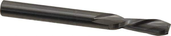 Onsrud - 1/4" Cutting Diam x 3/4" Length of Cut, 2 Flute, Downcut Spiral Router Bit - Uncoated, Right Hand Cut, Solid Carbide, 2-1/2" OAL x 1/4" Shank Diam, 30° Helix Angle - Eagle Tool & Supply