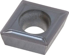 Kennametal - CPMT32.51 LF Grade KC5025 Carbide Turning Insert - TiAlN Finish, 80° Diamond, 3/8" Inscr Circle, 5/32" Thick, 1/64" Corner Radius - Eagle Tool & Supply