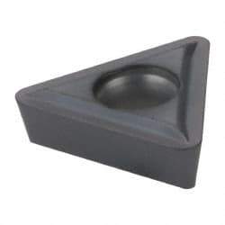 Kennametal - TPMT21.52 LF Grade KC5025 Carbide Turning Insert - TiAlN Finish, 60° Triangle, 1/4" Inscr Circle, 3/32" Thick, 1/32" Corner Radius - Eagle Tool & Supply