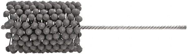 Brush Research Mfg. - 4-1/2" to 5" Bore Diam, 800 Grit, Silicon Carbide Flexible Hone - Extra Fine, 17-1/2" OAL - Eagle Tool & Supply