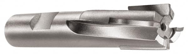 Made in USA - 3/4", 1" LOC, 5/8" Shank Diam, 3-5/8" OAL, 4 Flute, Carbide-Tipped Square End Mill - Eagle Tool & Supply