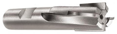 Made in USA - 3/4", 1" LOC, 5/8" Shank Diam, 3-5/8" OAL, 4 Flute, Carbide-Tipped Square End Mill - Eagle Tool & Supply