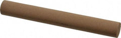 Norton - 6" Long x 3/4" Diam x 3/4" Thick, Aluminum Oxide Sharpening Stone - Round, Medium Grade - Eagle Tool & Supply